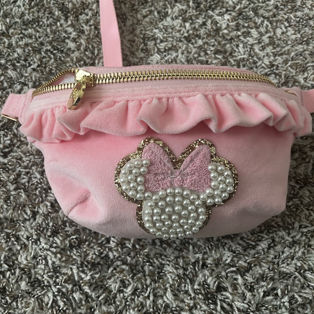 Stoney Clover Lane Ruffled Velvet Fanny in Sunburst